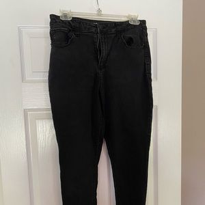 High rise skinny jeans